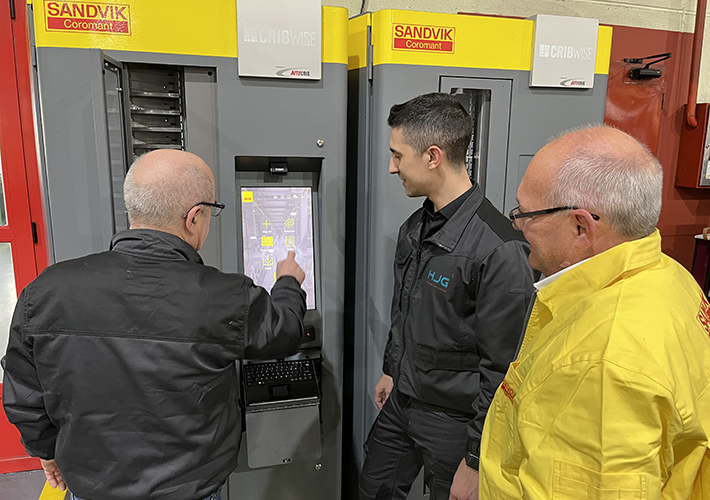 foto noticia Sandvik Coromant ofrece una herramienta de gestión automatizada de inventarios al fabricante de piezas HJG.